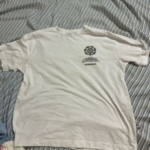 Cotton On White Short Sleeve Tee Casual Boxy Fit (Medium)